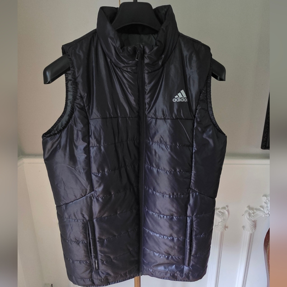 Adidas Black Puffer Vest